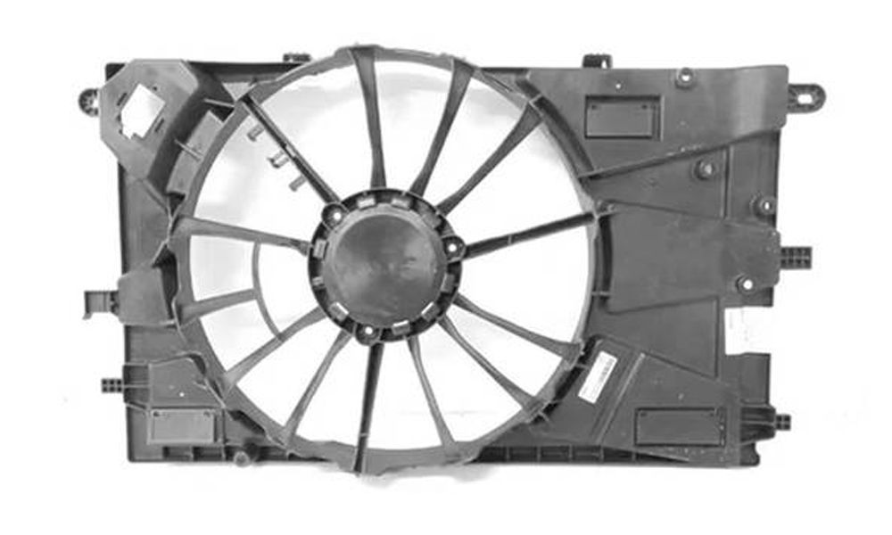 Defletor ventilador radiador - 26287499 - Onix Plus Ger.2, Onix B Hatch, Onix B Sedan