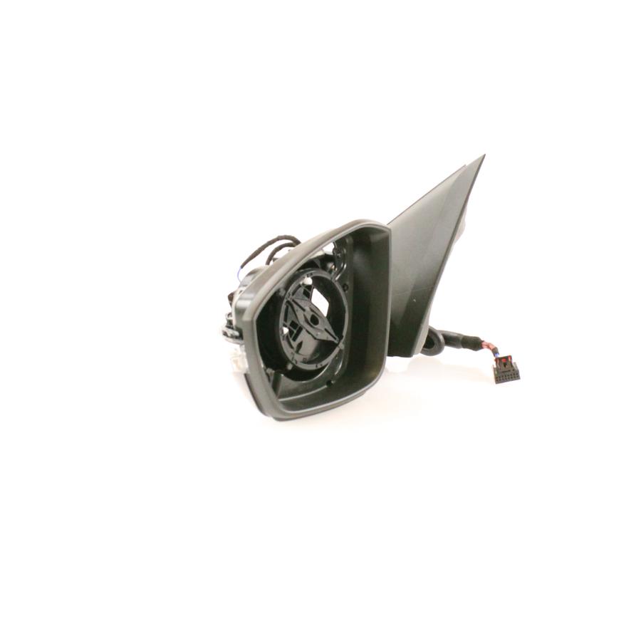 Espelho Retrovisor Preto Esquerdo (Motorista) Elétrico - 2GP857507D9B9 - T-Cross