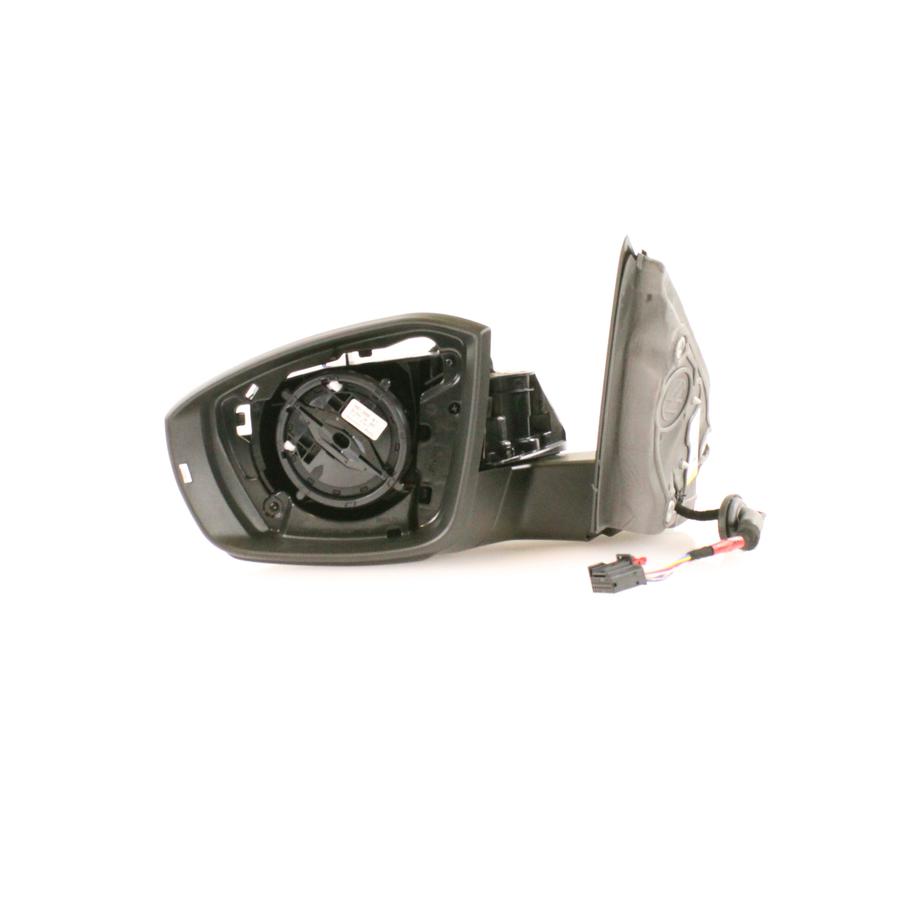 Espelho Retrovisor Preto Esquerdo (Motorista) Elétrico - 2GP857507D9B9 - T-Cross