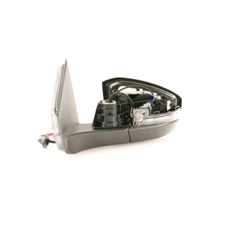 Espelho Retrovisor Preto Esquerdo (Motorista) Elétrico - 2GP857507D9B9 - T-Cross