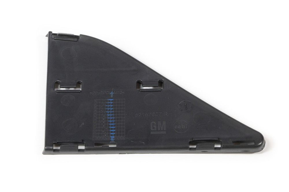 Tampa abertura grade dianteira - 52157607 - Onix/Joy Ger.1, Prisma/Joy Plus, Onix A Hatch