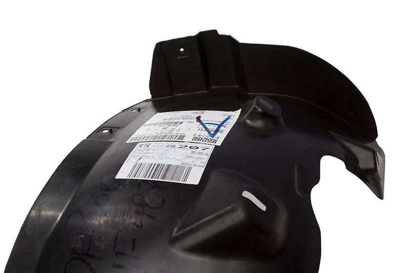 Forro traseiro caixa roda dianteira - 52037217 - Cobalt