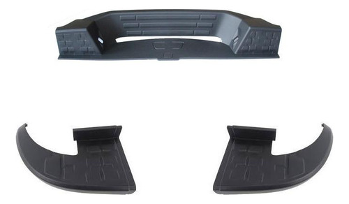 Almofada degrau para-choque traseiro - 52068673 - S10 Cab Simples, S10 Cab Dupla
