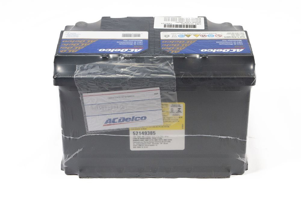 Bateria - 52149385 - TrailBlazer, S10 Cab Simples, S10 Cab Dupla
