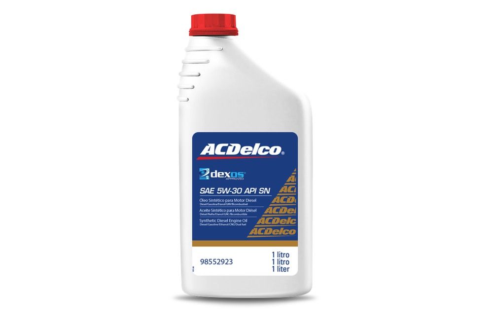 ÓLEO MOTOR DIESEL SAE 5W30 API SN DEXOS2 - 98552923 - TrailBlazer, S10 B Cab Simples, S10 B Cab Dupla