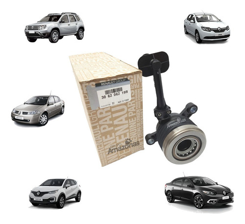 306206219R - ATUADOR EMBREAGEM DUSTER 1.6 - Renault-Estoril