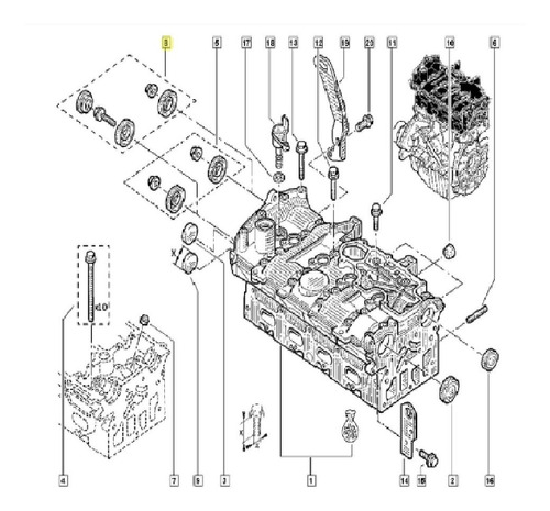 7701477180 - RETENTOR COMANDO DUSTER 2.0 - Renault-Estoril