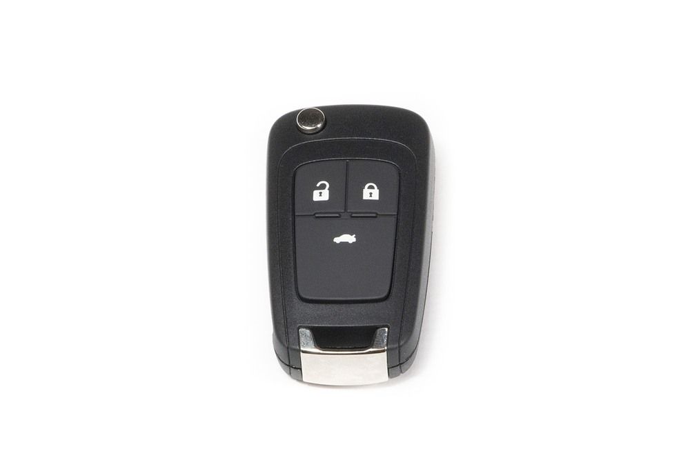 13515316 - CHAVE DOBRÁVEL DA PORTA E IGNIÇÃO COM CONTROLE REMOTO - Chevrolet