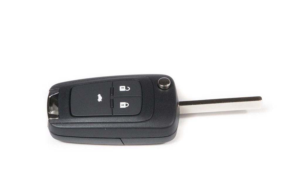 13515316 - CHAVE DOBRÁVEL DA PORTA E IGNIÇÃO COM CONTROLE REMOTO - Chevrolet