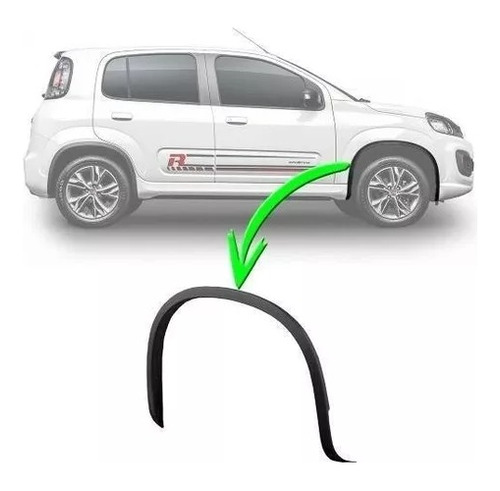 ALARGADOR MOLDURA PARALAMA DIANTEIRO LADO DIREITO - 100242717 - Uno