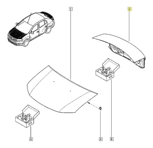 TAMPA PORTA-MALAS CAR... - 901009783R - Logan, Diversos