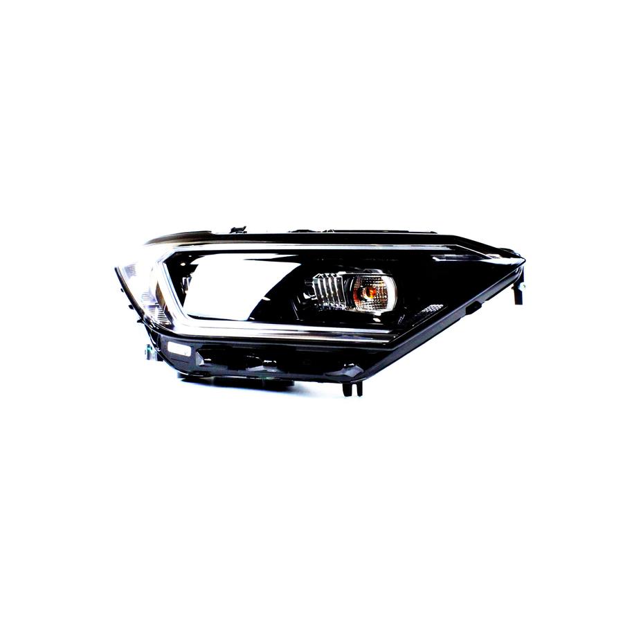 Farol Máscara Negra LED Direito (Passageiro) - 17B941036E - Jetta