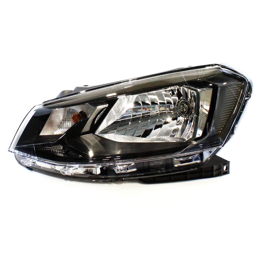 Farol Máscara Negra Esquerdo (Motorista) - 5U0941005D - Gol, Voyage, OUTROS