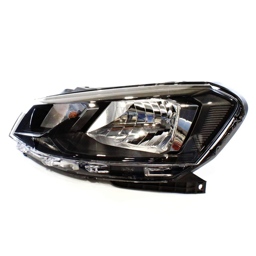 Farol Máscara Negra Esquerdo (Motorista) - 5U0941005D - Gol, Voyage, OUTROS