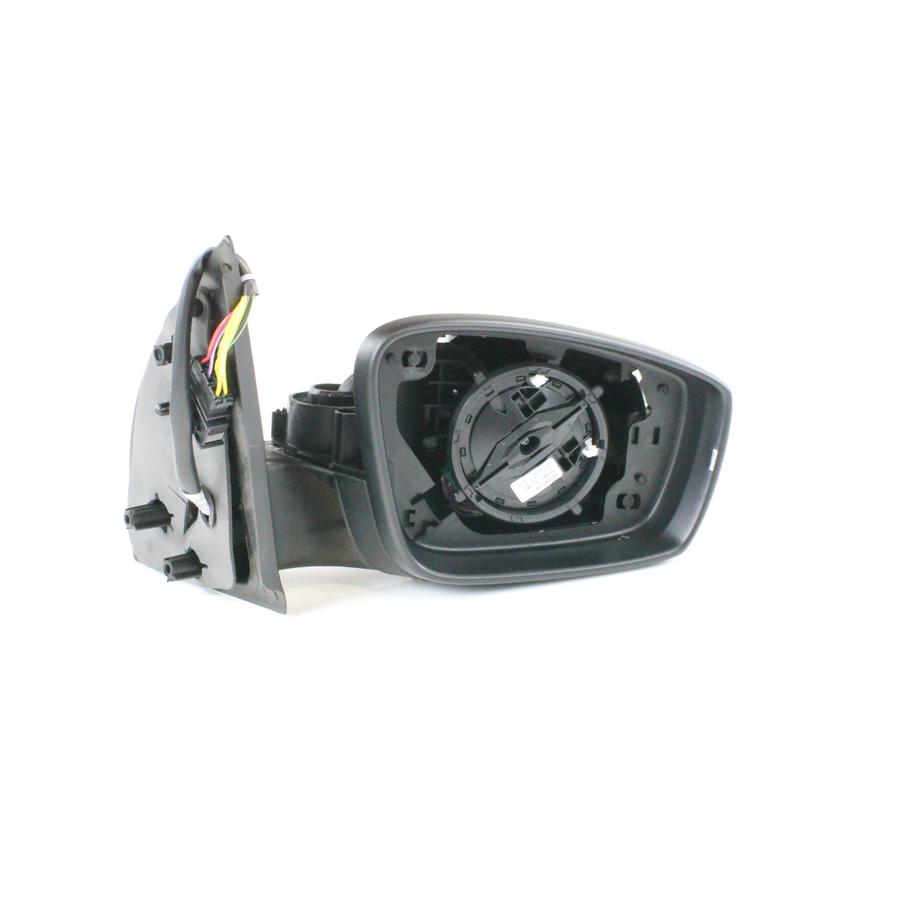 Espelho Retrovisor Preto Direito (Passageiro) Elétrico - 5U7857508J9B9 - Gol, Saveiro