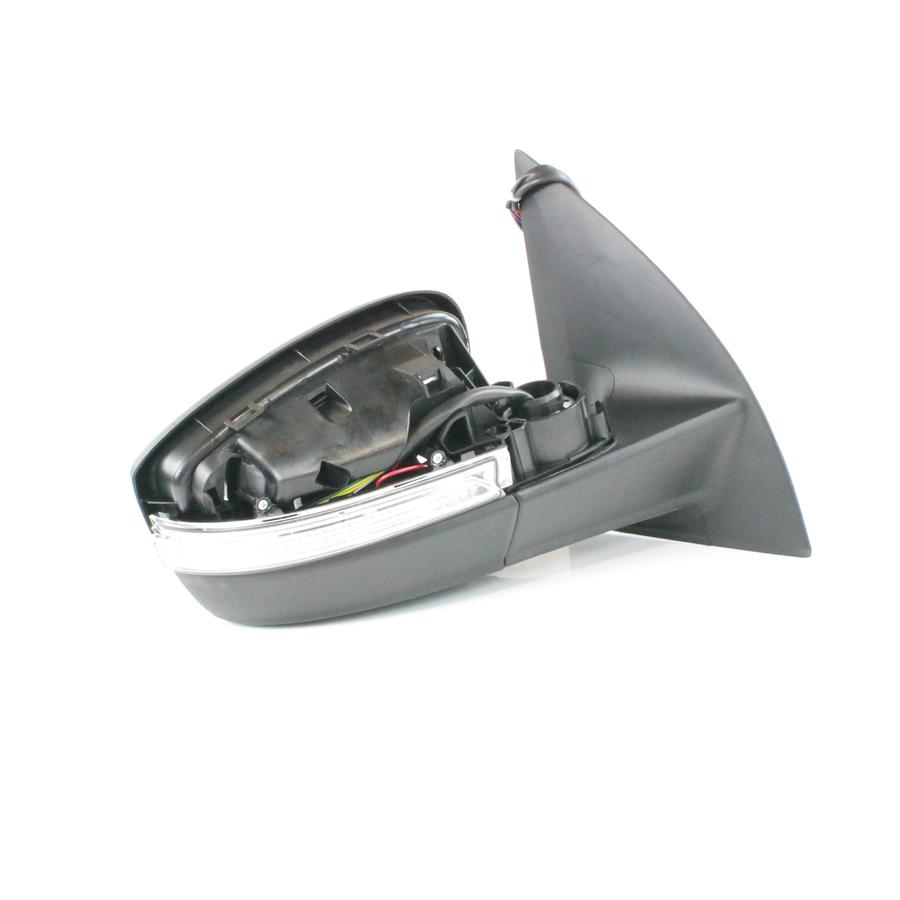 Espelho Retrovisor Preto Direito (Passageiro) Elétrico - 5U7857508J9B9 - Gol, Saveiro