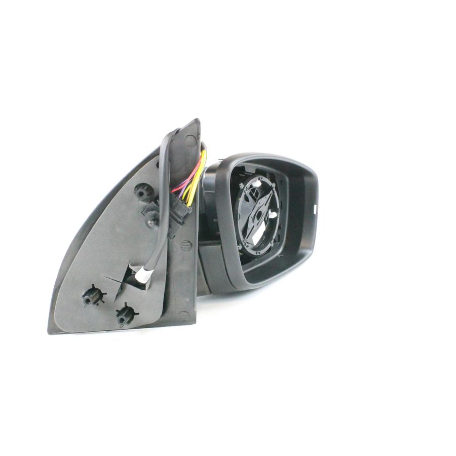 Espelho Retrovisor Preto Direito (Passageiro) Elétrico - 5U7857508J9B9 - Gol, Saveiro