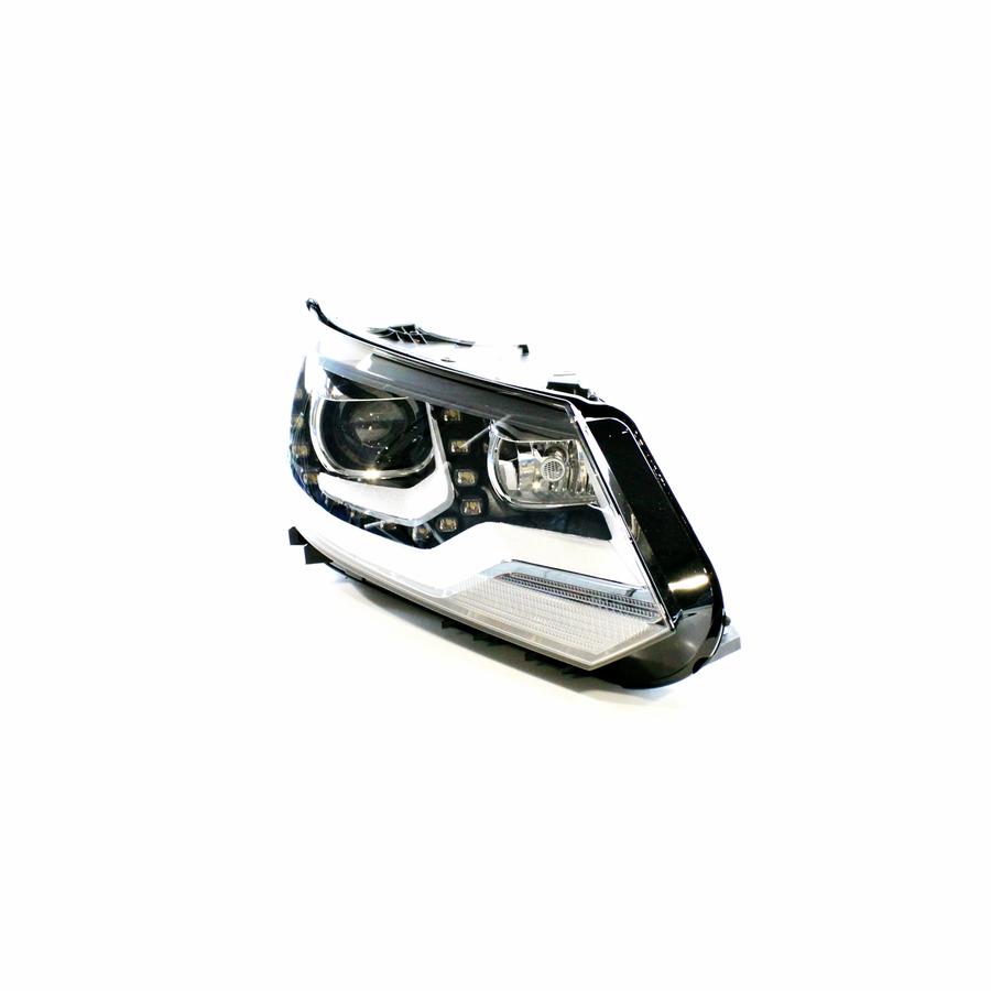 Farol Máscara Negra LED Direito (Passageiro) Xenon - 5N1941754B - Tiguan