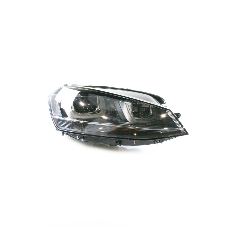 Farol Máscara Negra LED Direito (Passageiro) Xenon - 5GM941754B - Golf