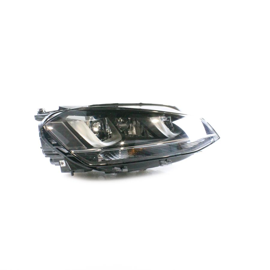Farol Máscara Negra LED Direito (Passageiro) Xenon - 5GM941754B - Golf