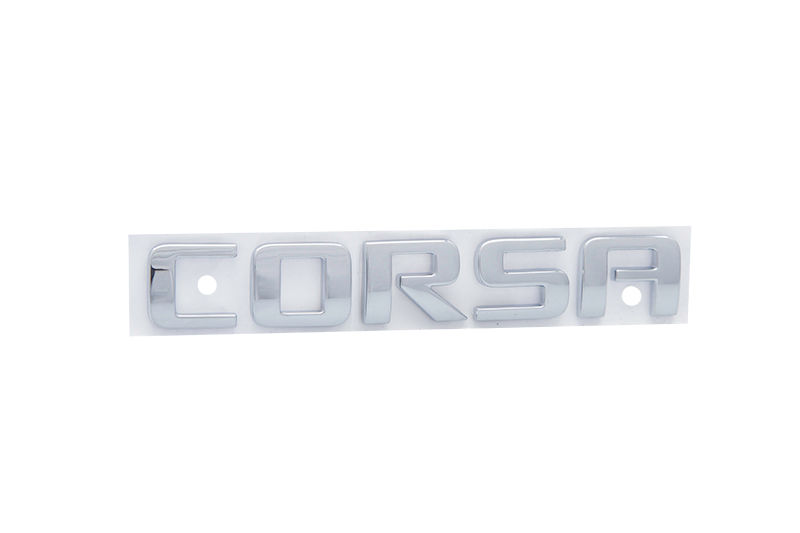 Emblema tampa traseira - 93356292 - Corsa A Hatch, Corsa A Pickup, Corsa A Sedan