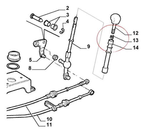 MOLA CÂMBIO - 46472655 - Ducato, Stilo, Bravo