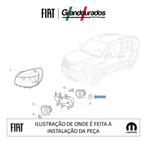 FAROL AUXILIAR NEBLINA - 51834089 - Idea