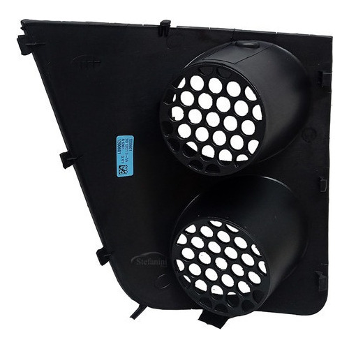 MOLDURA FAROL MILHA E NEBLINA LADO ESQUERDO - 735381499 - Strada