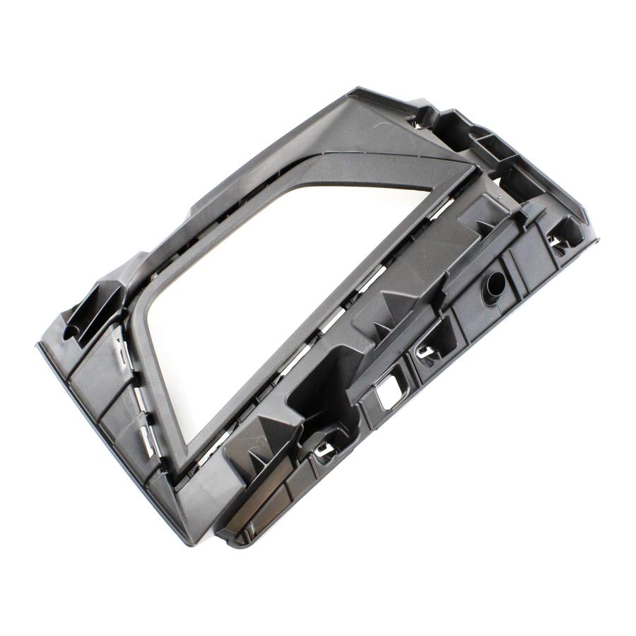 Moldura Farol Milha Dianteiro Direito (Passageiro) - 6EA853666A9B9 - Polo, Virtus, OUTROS