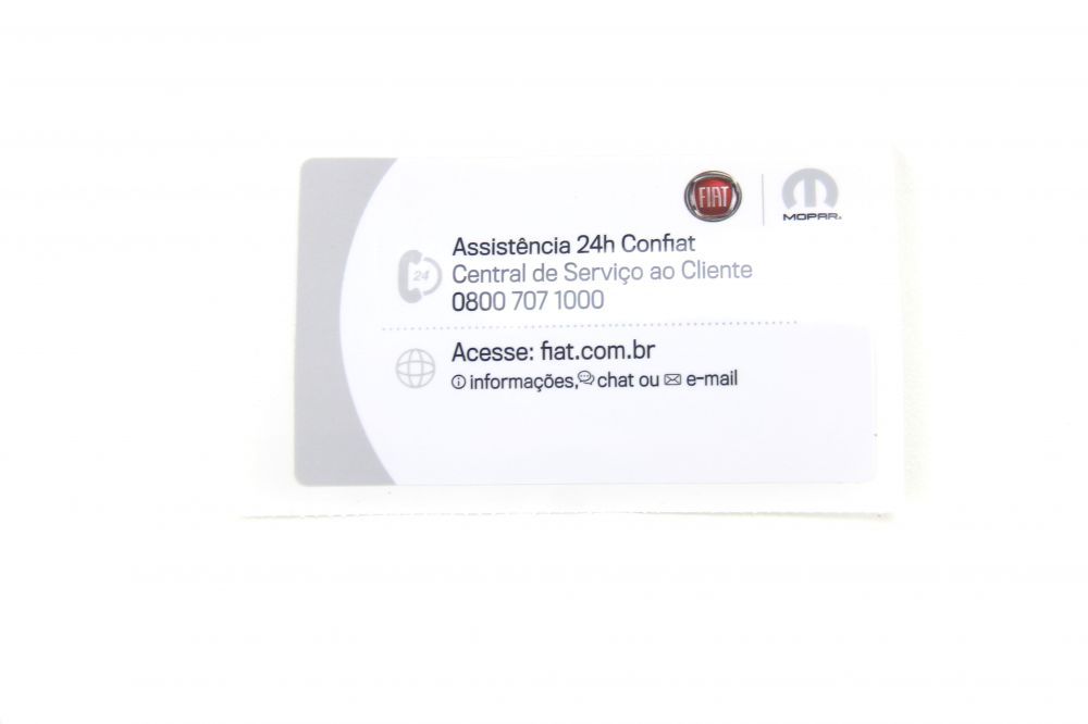 ETIQUETA ADESIVA ATENDIMENTO - 52080268 - Palio, Fiorino, Toro