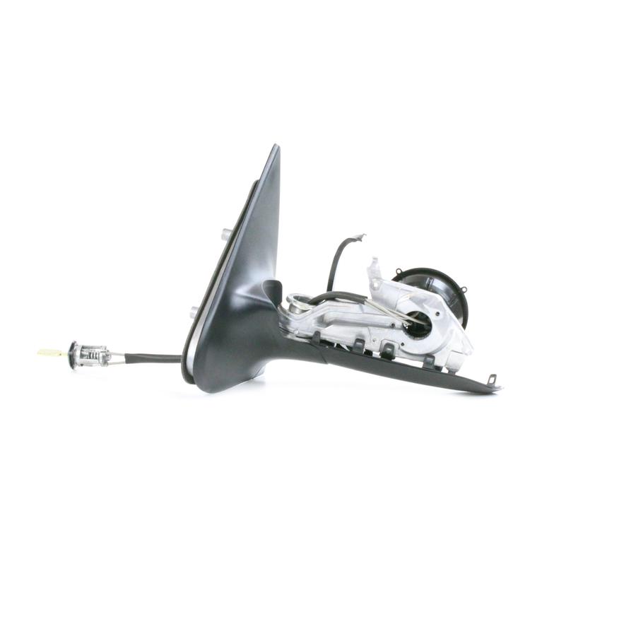 Espelho Retrovisor Preto Esquerdo (Motorista) Manual - 5W0857507A1NN - Gol, Parati