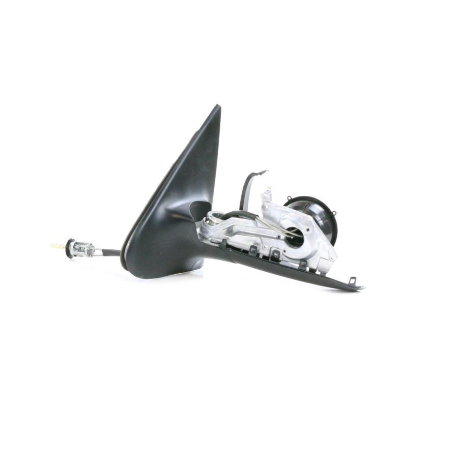 Espelho Retrovisor Preto Esquerdo (Motorista) Manual - 5W0857507A1NN - Gol, Parati