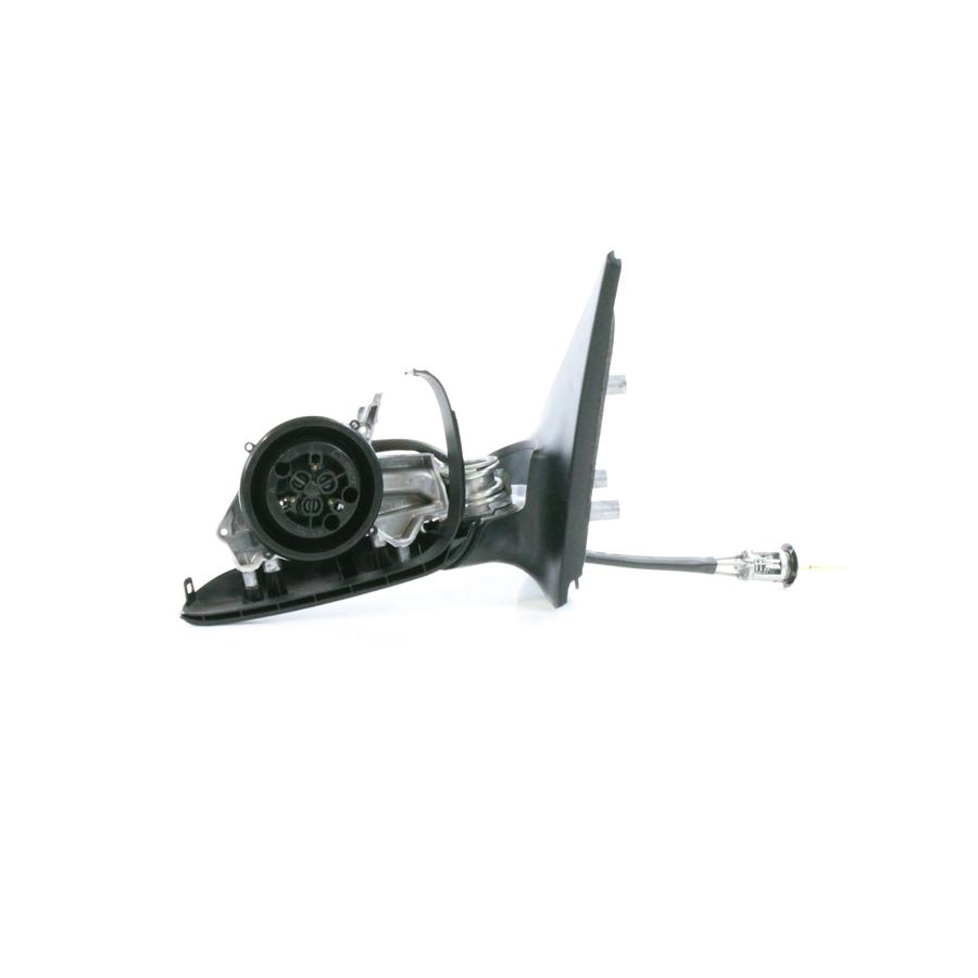 Espelho Retrovisor Preto Esquerdo (Motorista) Manual - 5W0857507A1NN - Gol, Parati