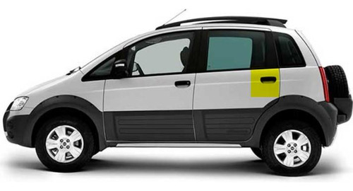 MAÇANETA EXTERNA PORTA TRASEIRA LADO ESQUERDO - 100166613 - Idea
