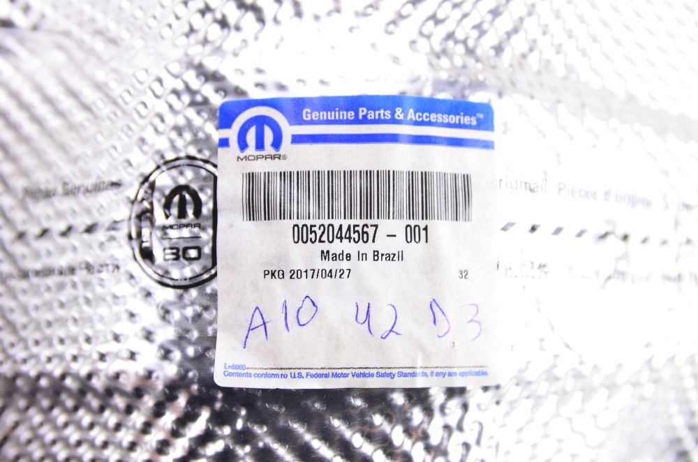 Defletor Térmico Escapamento - 52044567 - Argo