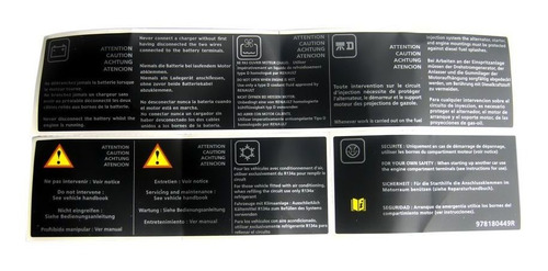 ETIQUETA PLASTICA AUTOADESIVA - 978180449R - 