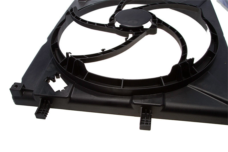 Defletor ventilador radiador - 94770518 - S10 Cab Simples, S10 Cab Dupla