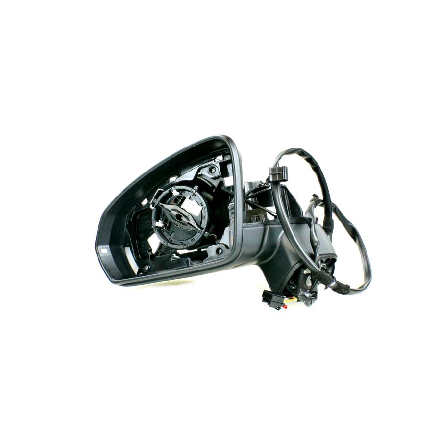 Espelho Retrovisor Preto Esquerdo (Motorista) Elétrico - 2GK857507D9B9 - Taos