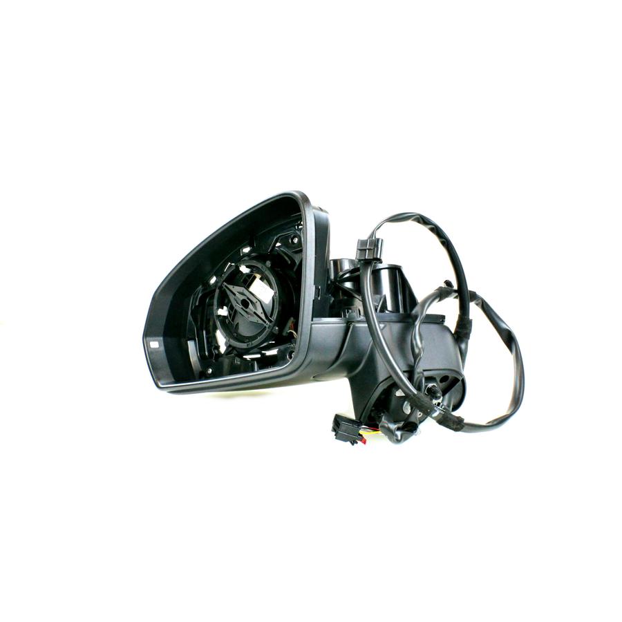 Espelho Retrovisor Preto Esquerdo (Motorista) Elétrico - 2GK857507D9B9 - Taos