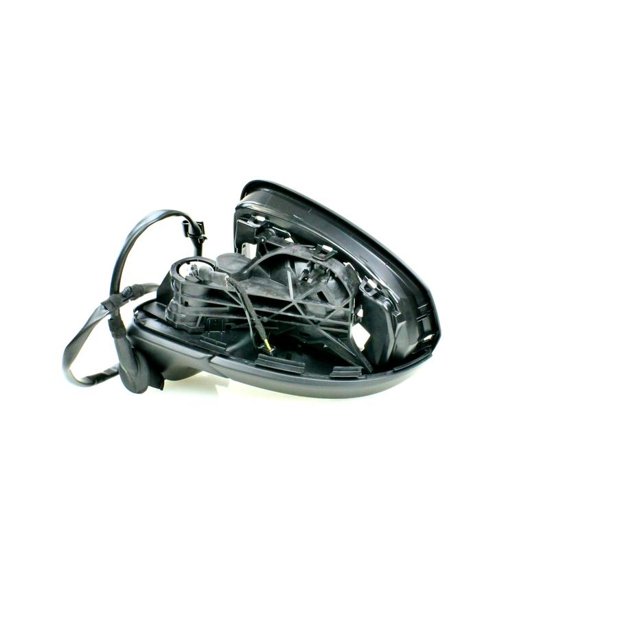 Espelho Retrovisor Preto Esquerdo (Motorista) Elétrico - 2GK857507D9B9 - Taos
