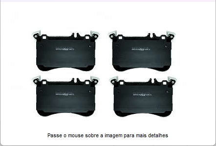 Pastilhas freio - OCDA2012 - GLA 45