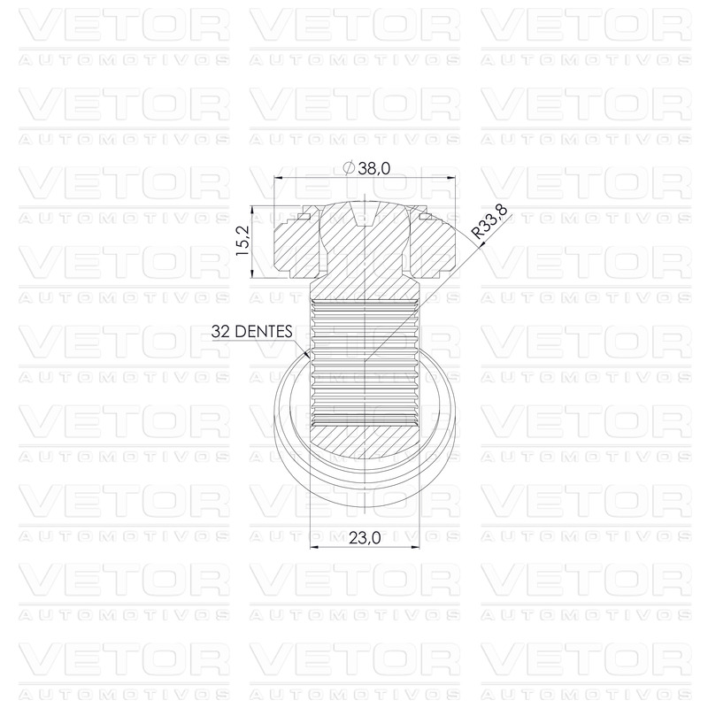 Trizeta Junta homocinética - VT9067 - Accord