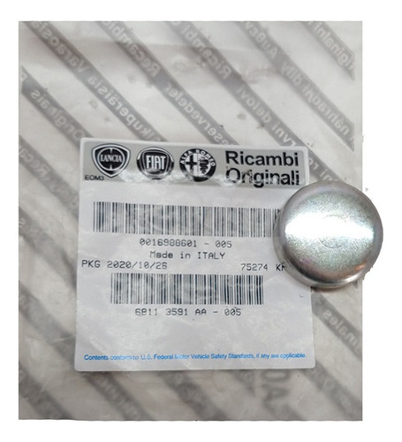 Tampão Selo Motor - 16988601 - Ducato