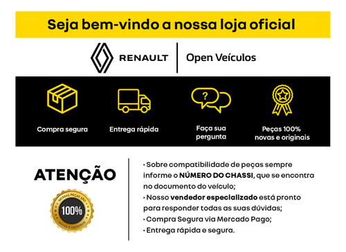 BATENTE ACO VEICULO AUTOMOVEL - 8200571104 - 