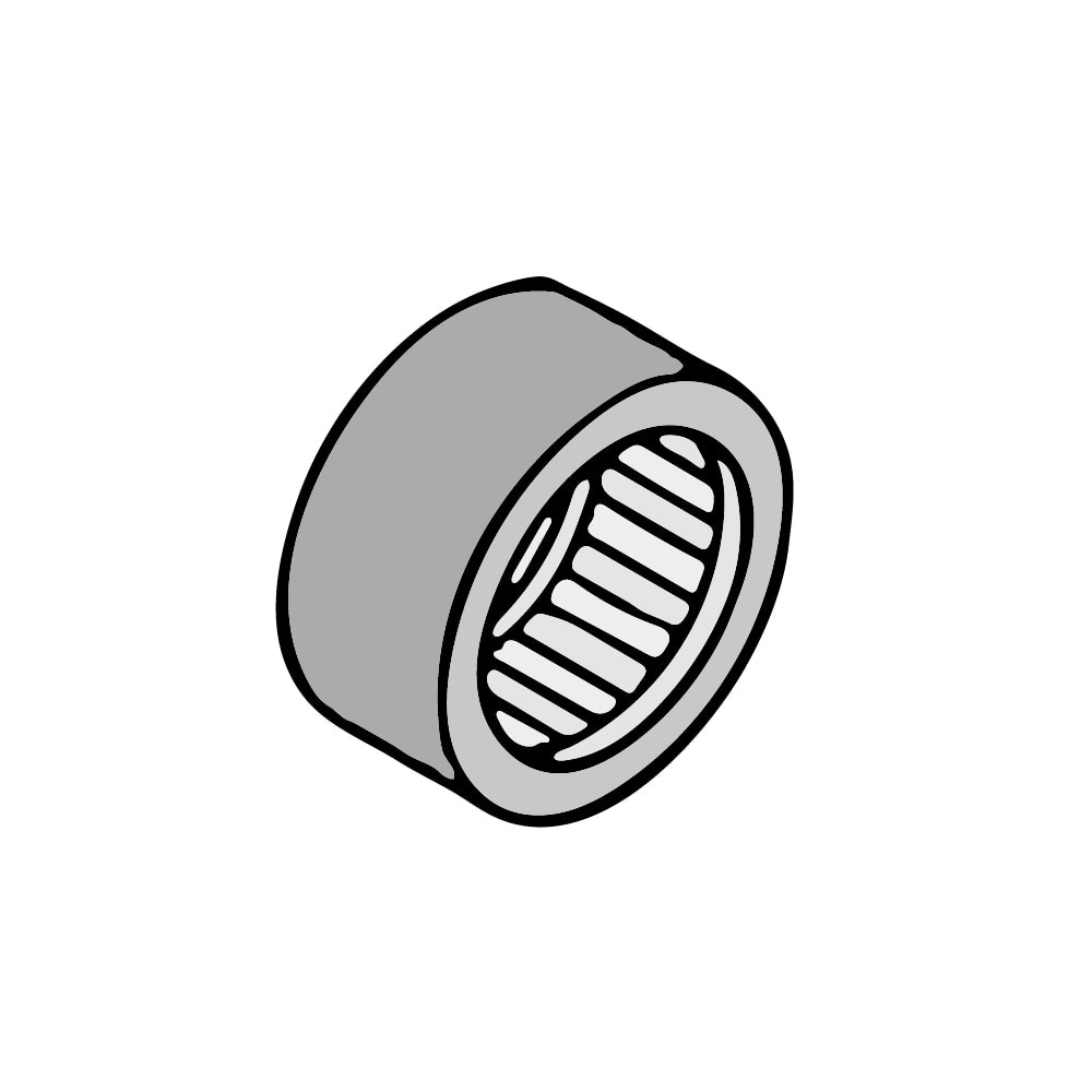 Rolamento agulhas biela - 93310628X000 - FACTOR 125, FAZER 150, FACTOR 150