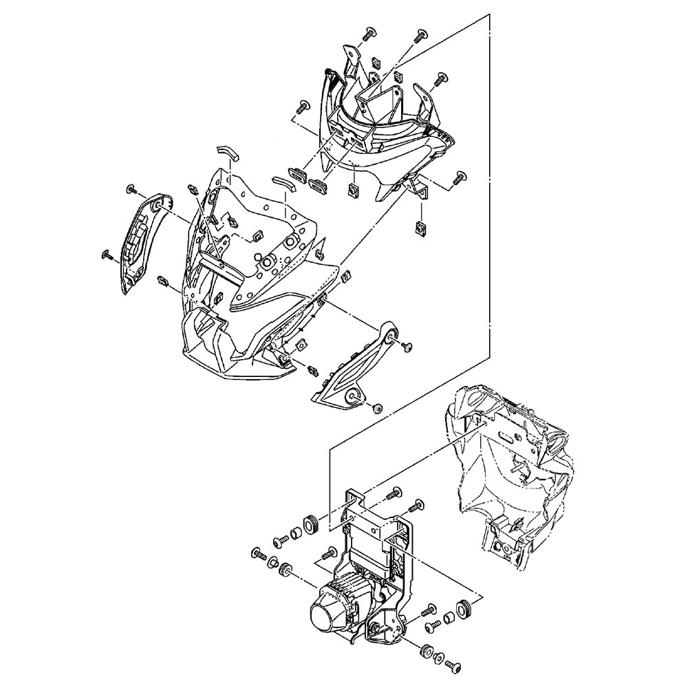 Parafuso soberba (m5) - 901600581200 - FAZER FZ15, R15