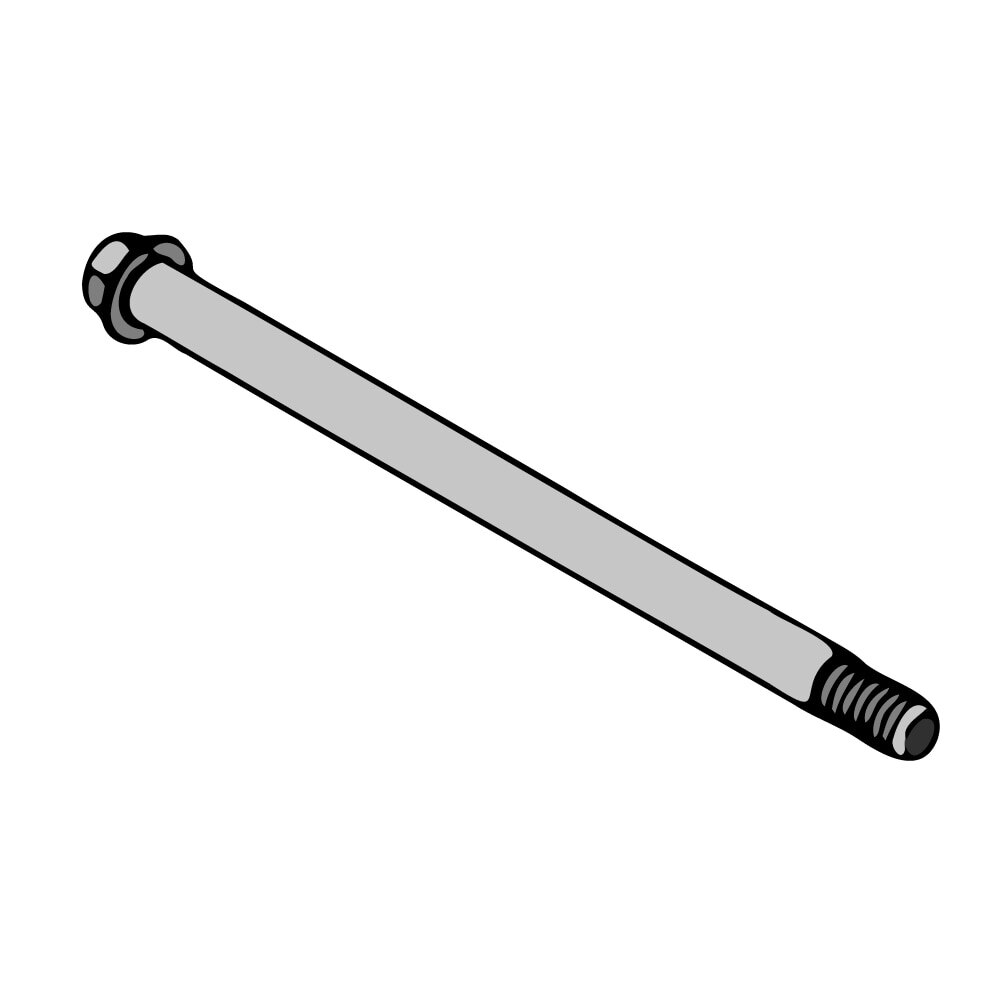 Eixo roda dianteira - BC5F51810000 - FAZER FZ15, FAZER FZ25, R15