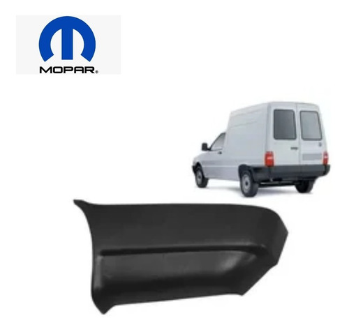 Moldura Ponteira Parachoque Traseiro Lado Esquerdo - 7090914 - Fiorino