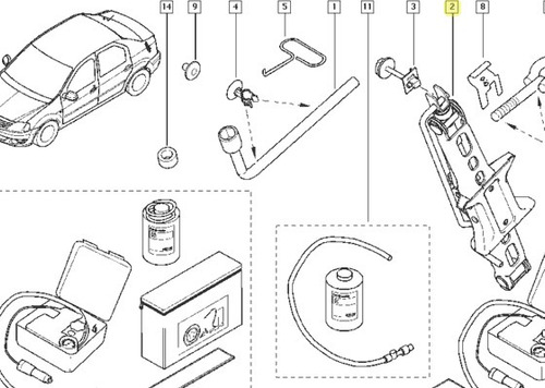 MACACO MANUAL VEICULO AUTOMOVEL - 995504629R - 