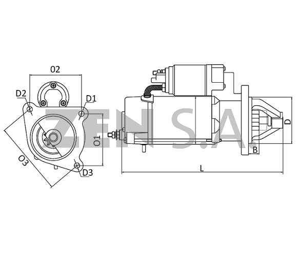 Motor partida - 31037 - Toro